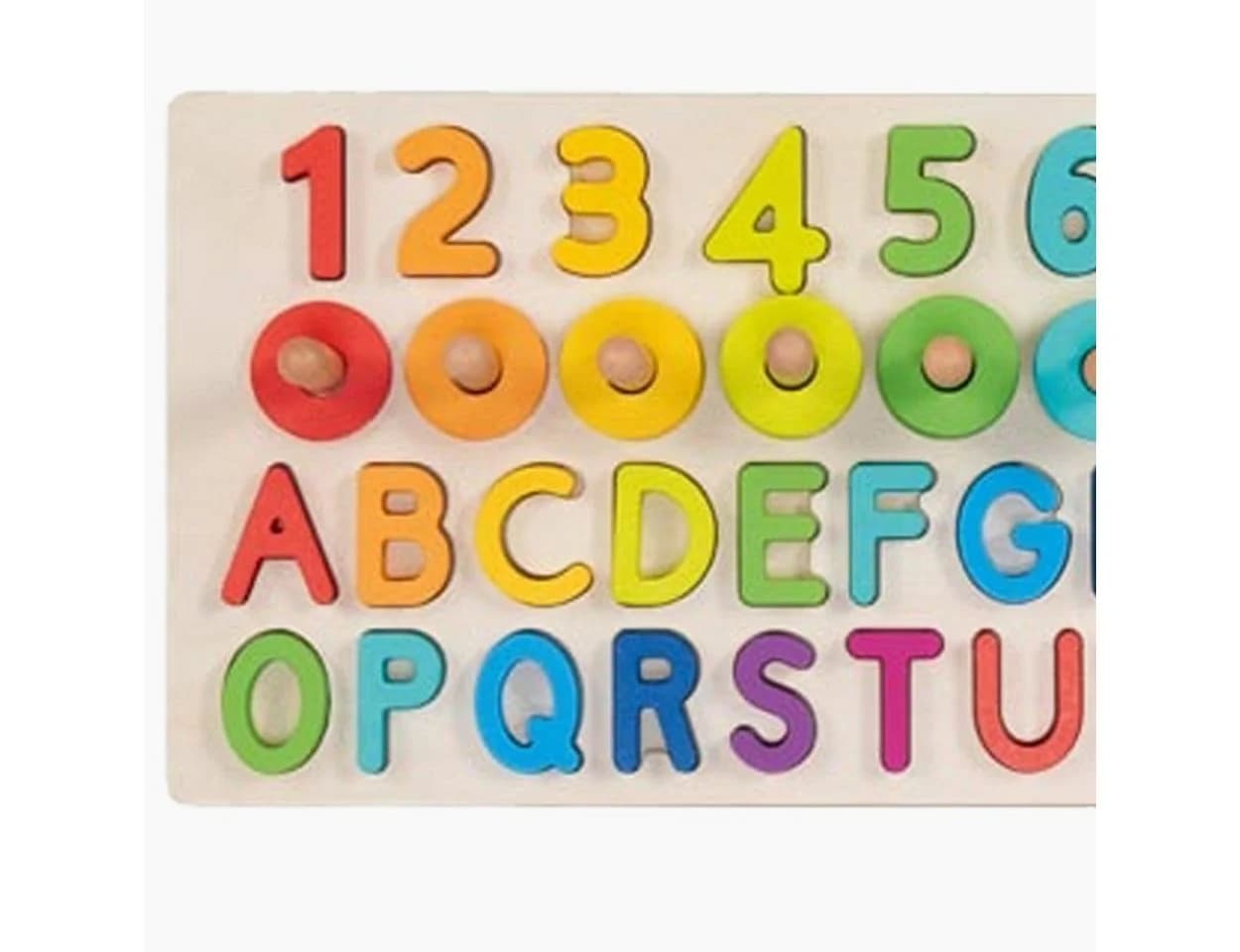 Goki Alphanumerisches Puzzle Bunt Holz - Bild 5