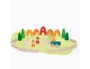 goki Bausteine Mein kleines Dorf 25 St. Bunt Holz Bild 1