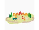 goki Bausteine Mein kleines Dorf 25 St. Bunt Holz Bild 5