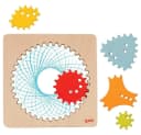Goki Spirograph 6 Teile Holz Mandala Zeichnen Bild 2