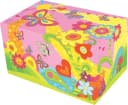 goki Musikspieldose Schmetterlingswiese Bunt/Rosa mit Spiegel Bild 3