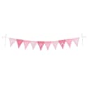 Buchstabenwimpelkette rosa mit 10 Wimpeln Bild 3