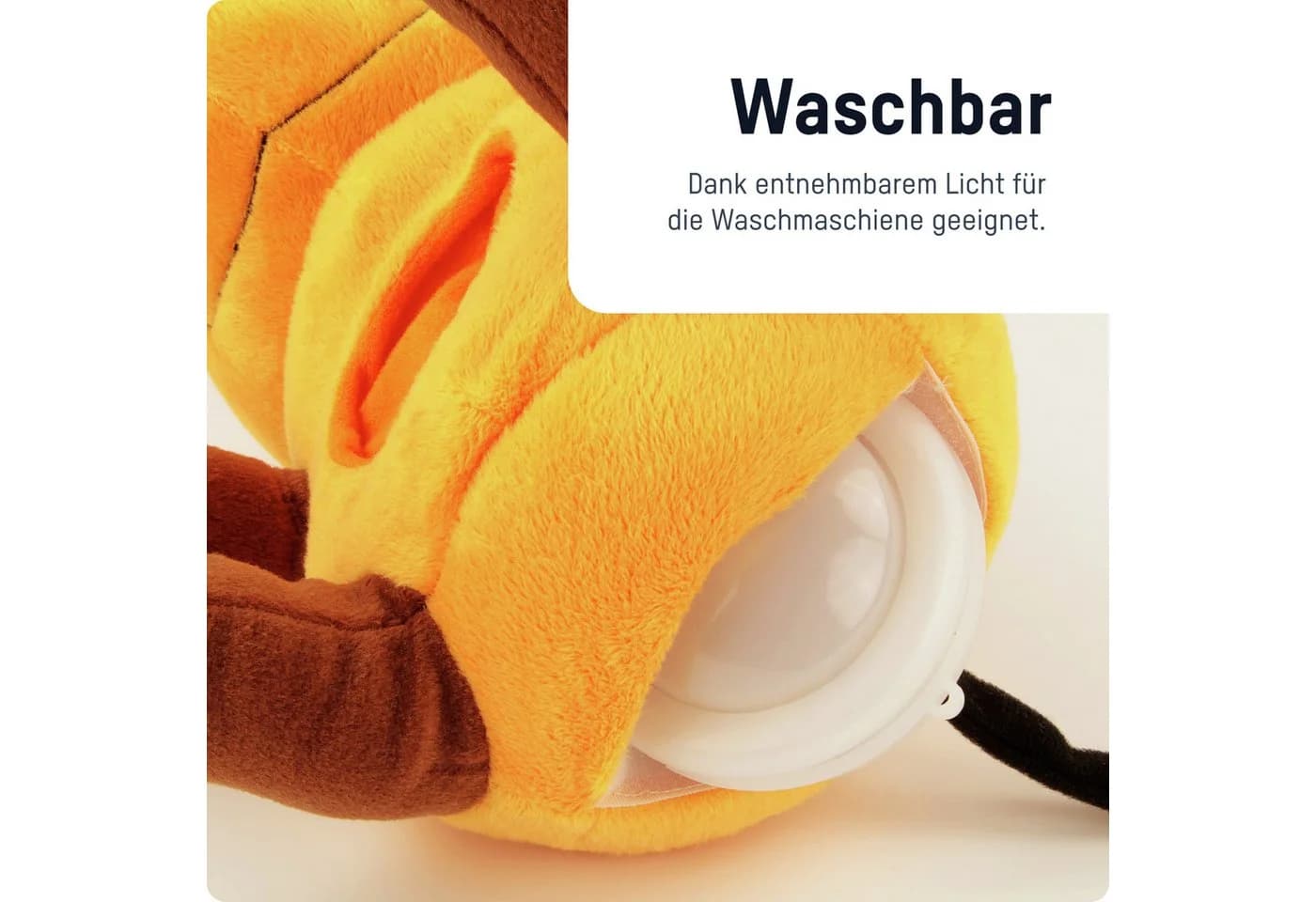 ANSMANN AG LED Nachtlicht Maus Kuscheltier mit Musikfunktion und Timer - Bild 5