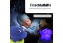ANSMANN AG LED-Sternenhimmel Projektor & Nachtlicht Elefant Blau mit Musik Bild 1