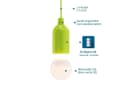 HyCell LED Gartenleuchte Pull-Light mit Zugschalter - Warmweiß LED mit 22 Stunden Leuchtdauer Bild 1