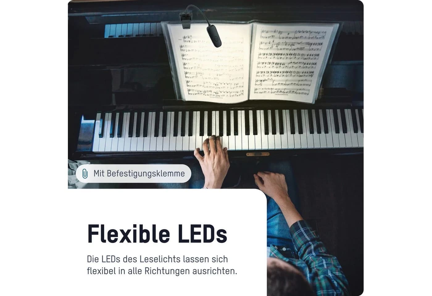 Ansmann Clip-Light Mobile Kleinleuchte LED Schwarz USB Typ-C - Bild 3