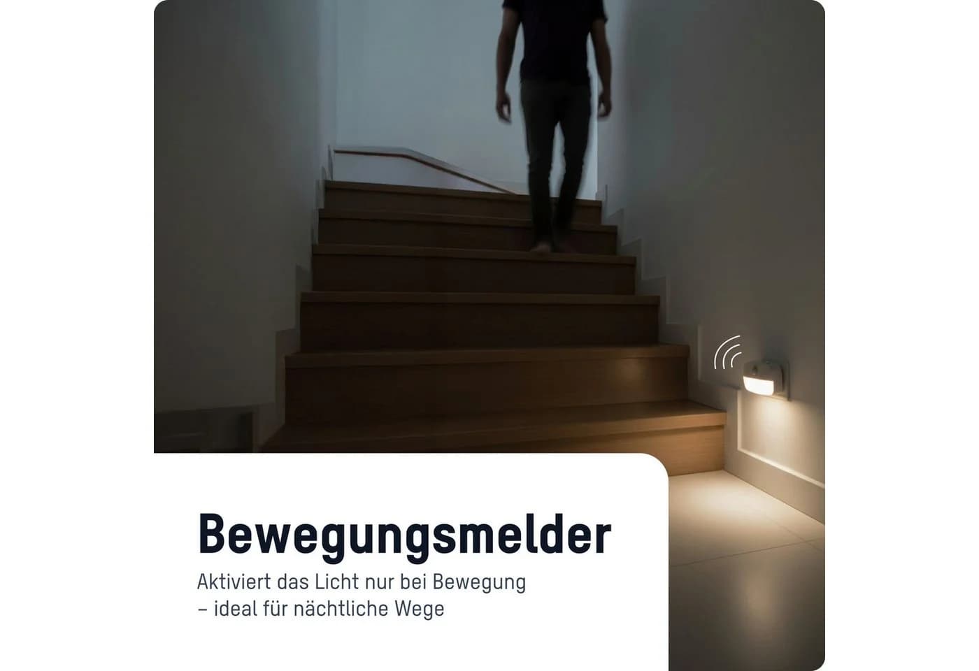 ANSMANN AG LED Nachtlicht mit Bewegungsmelder und Dämmerungsfunktion für Steckdose - Bild 3