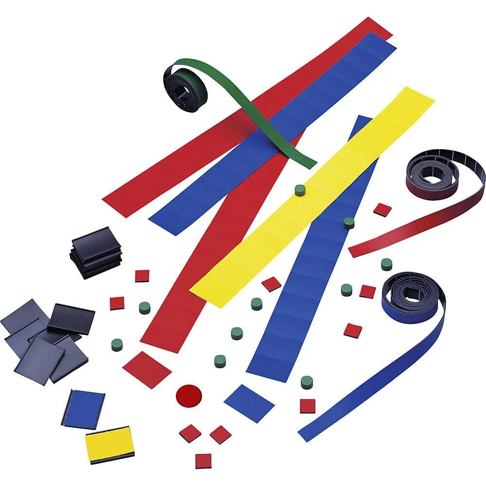 Magnetoplan Zubehör-Set 2 für Jahresplaner mit Bändern, Etiketten und Magneten - Bild 2