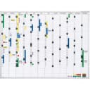 Magnetoplan Permanente Jahresübersicht 1200x900 mm Aluminium Rahmen Bild 1