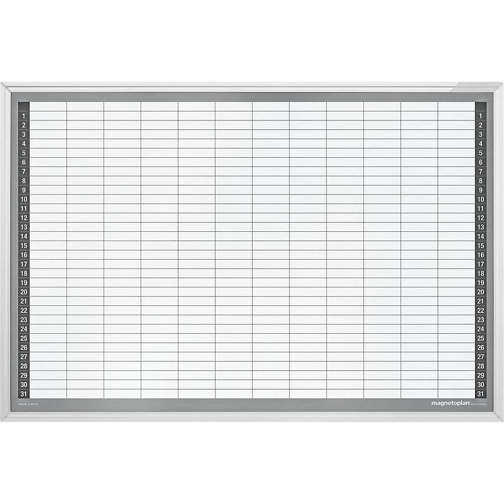 Magnetoplan Monatsplaner CC Aluminium-Rahmen Magnethaftend - Bild 2