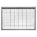 Magnetoplan Wochenplaner CC 900x600mm Aluminium-Rahmen Deutsch Bild 1