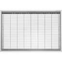 Magnetoplan Wochenplaner CC 900x600mm Aluminium-Rahmen Deutsch Bild 2