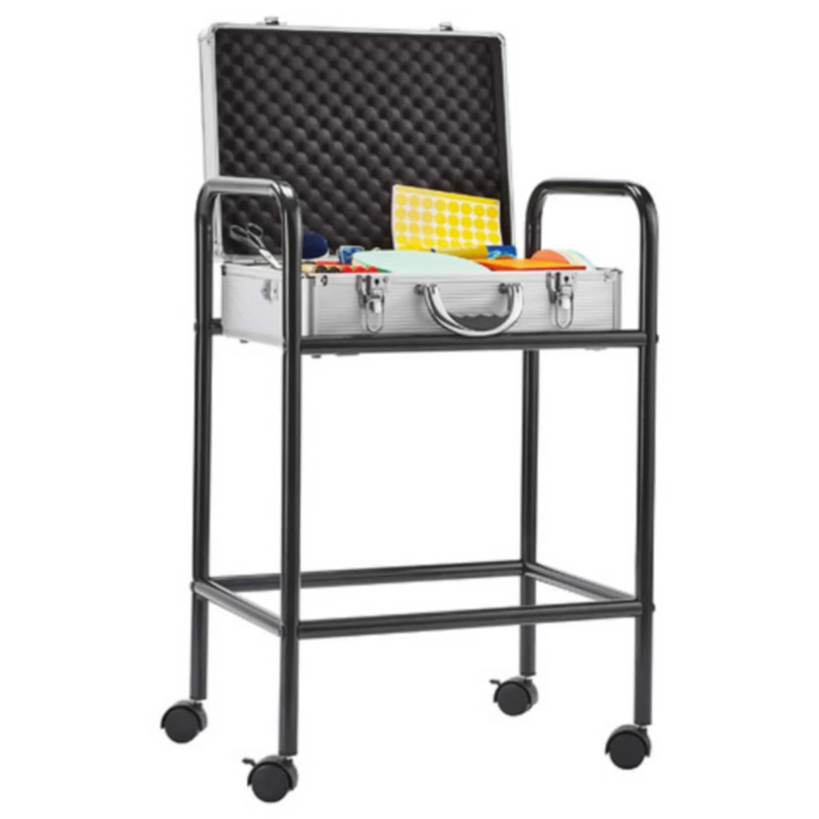 Magnetoplan Trolly für Moderationskoffer Schwarz