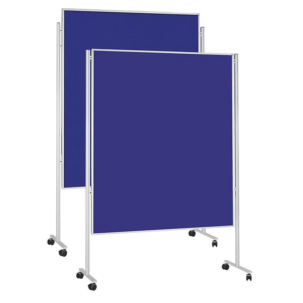 Magnetoplan Mobile Kommunikationswand Filz Blau - Bild 2