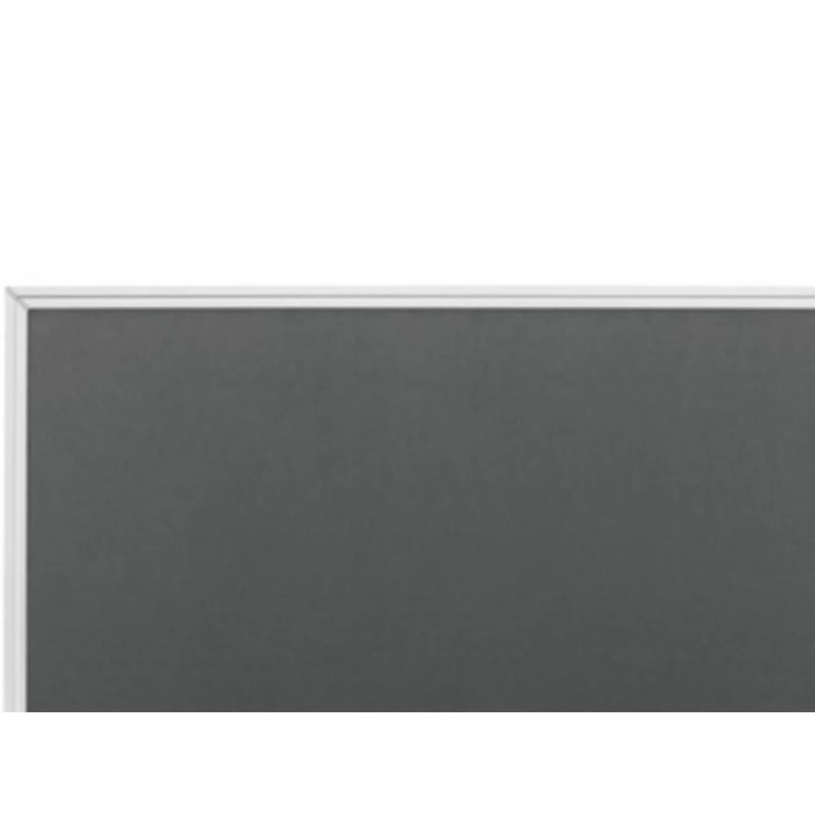 Magnetoplan Design-Pinnboard SP Grau Filz Aluminium-Rahmen