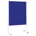 Magnetoplan Moderationstafel Weißer Rahmen Blau Filz Bild 1