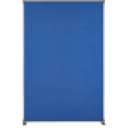 Magnetoplan Raumteiler Textil taubenblau mit T-Metallfuß und Aluminium-Rahmen Bild 2