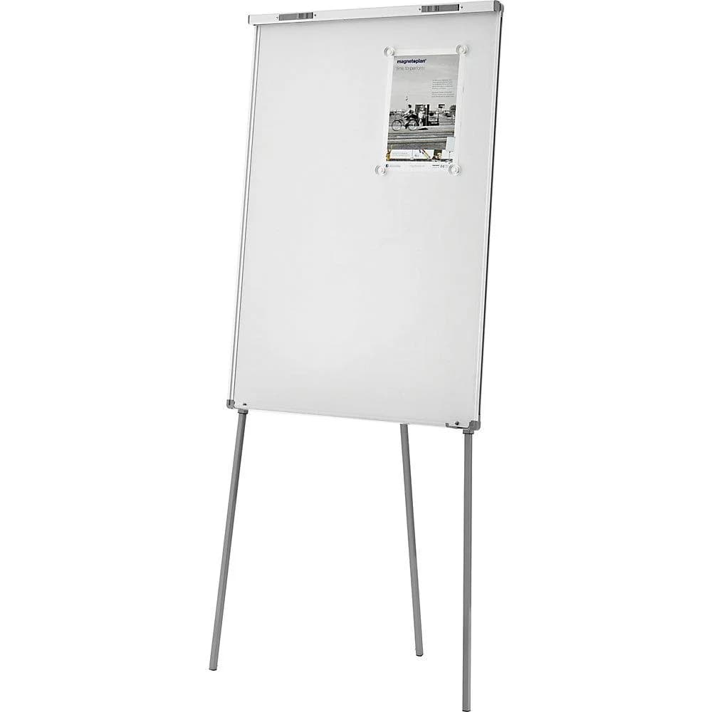 magnetoplan Flipchart Junior SP Silber Höhenverstellbar mit Metallrückwand - Bild 2