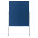 Magnetoplan Moderationstafel evolution plus Filz blau höhenverstellbar Bild 1