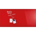 Magnetoplan Design-Glasboard Magnetisch Intensiv-Rot ESG-Sicherheitsglas Bild 1