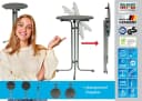 MFG Freizeitmöbel Stehtisch 70 cm anthrazit/schwarz klappbar Bild 5