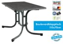 MFG Boulevardklapptisch 110x70 cm Anthrazit Schiefer Wetterfest Bild 1
