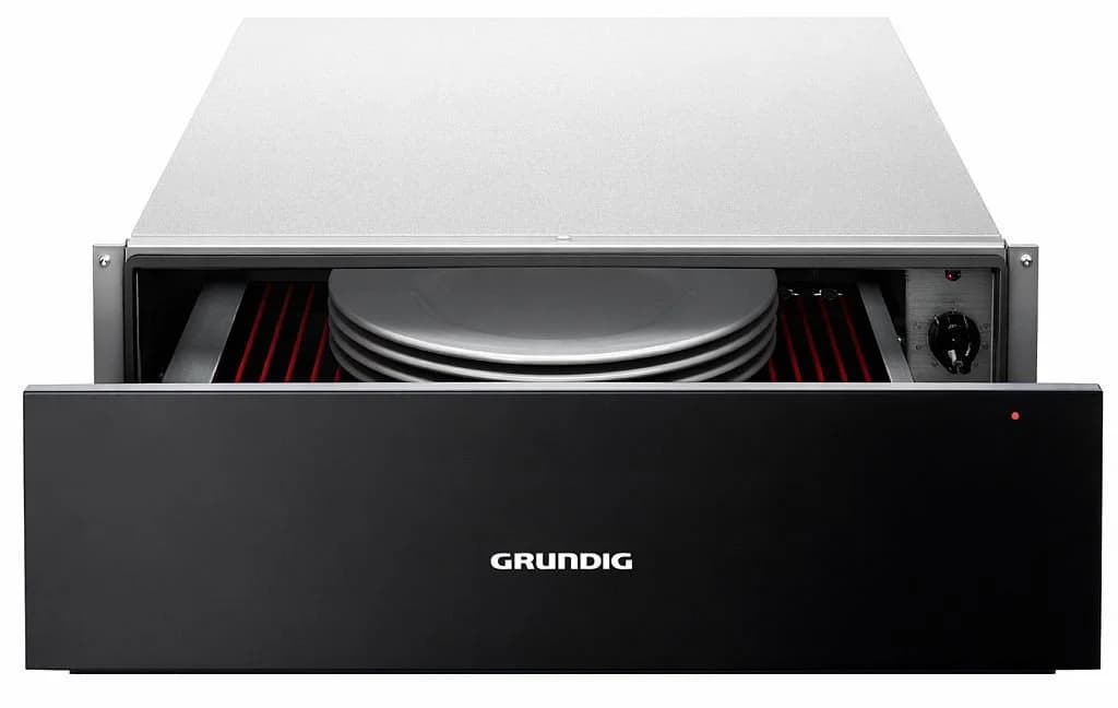 Grundig Einbau-Wärmeschublade GWS2221DX Dark Inox Teleskopschublade - Bild 2