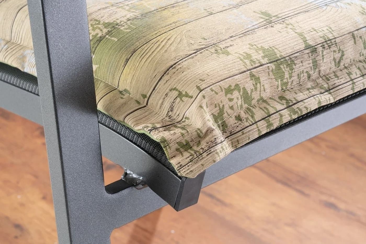 GO-DE Hochlehnerauflage GARDOLI Beige Grün Baumwolle - Bild 3