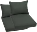 GO-DE Palettenkissen Set 60x80 cm Anthrazit 12 cm Polsterung Bild 1