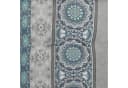 GO-DE Hockerauflage Blau Grau 50x50cm Bild 1