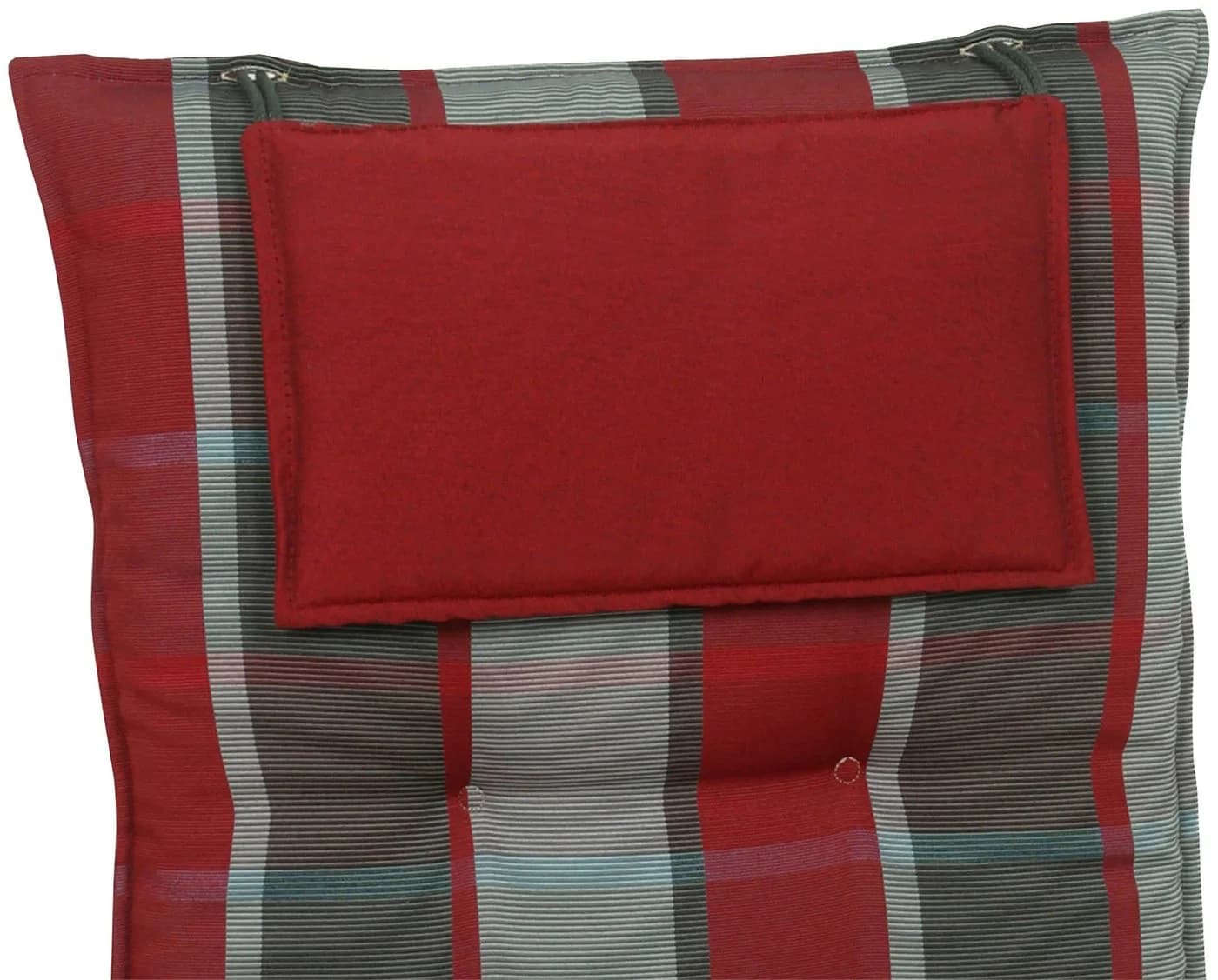 GO-DE Hochlehnerauflage Set Rot 2-tlg. Polyester - Bild 5