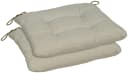 GO-DE Sitzkissen Carina 2er Set Beige Polyester Gartenstuhlauflage Bild 4