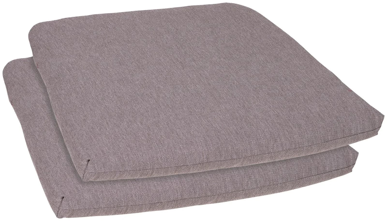 GO-DE Sitzkissen Selina 2er Set Beige Gartenstuhlauflage