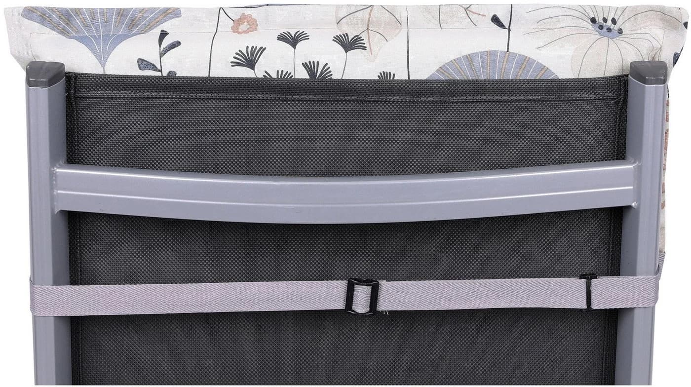 GO-DE Liegenauflage Blau Floral 60x190cm