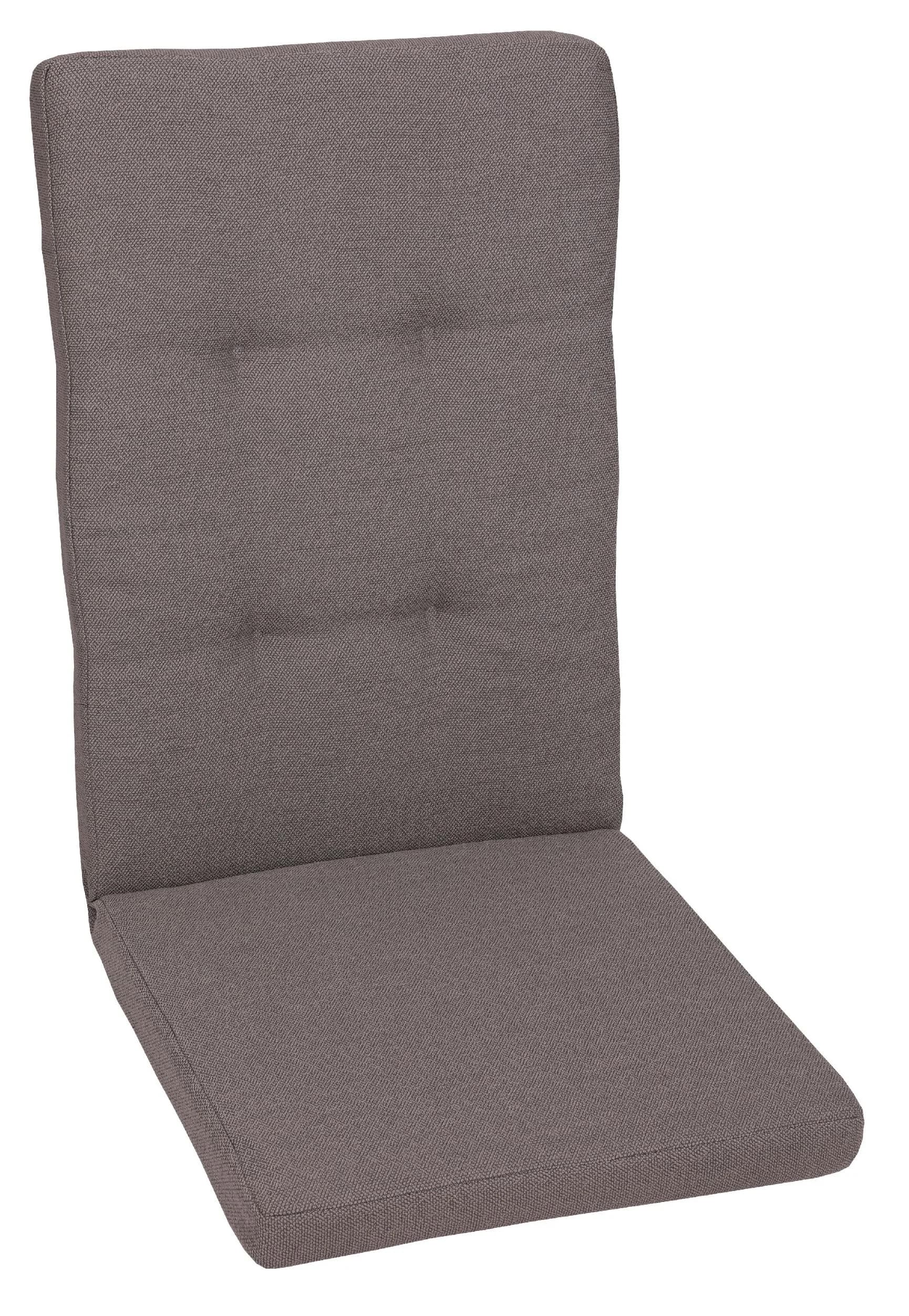Sesselauflage hoch Boucle-Auflage mit Steg