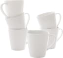 Retsch Arzberg Henkelbecher HEIKE WEISS 250 ml Set 6-tlg. Porzellan Bild 2