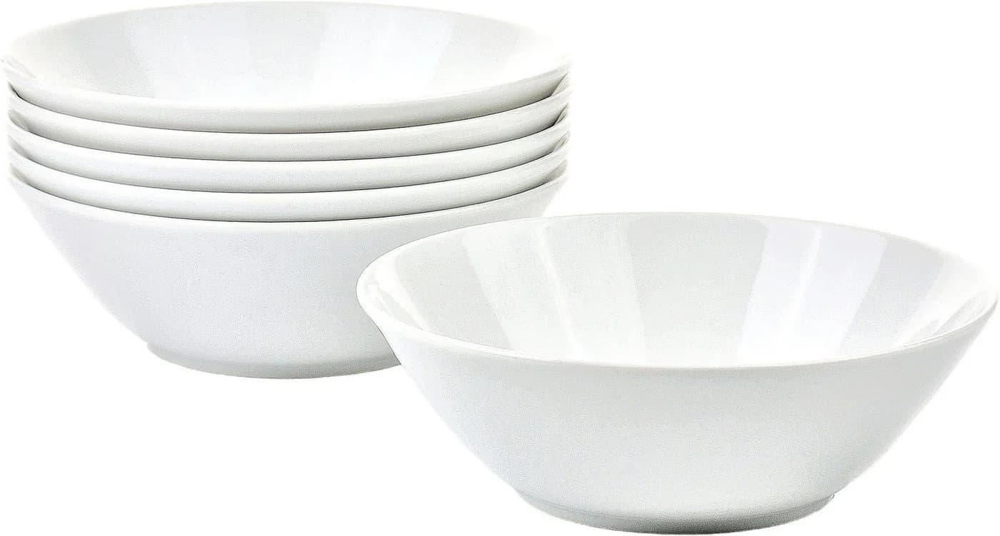Retsch Arzberg Schale HEIKE WEISS 19 cm 6-tlg. Weiß - Bild 2