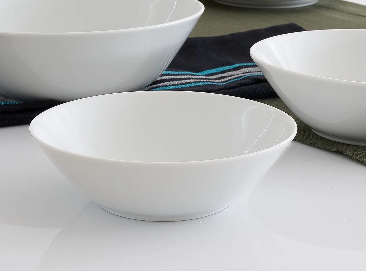 Retsch Arzberg Schale HEIKE WEISS 19 cm 6-tlg. Weiß - Bild 3