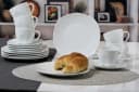 Retsch Arzberg Kaffeeservice FINO 18-tlg. Weiß Porzellan Bild 1