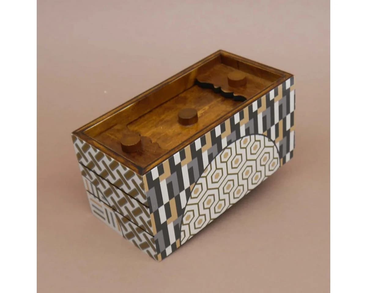 Philos Spiel SECRET BOX AUTUMN - Rätselbox aus Holz - Bild 2
