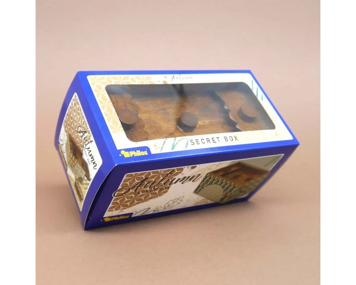 Philos Spiel SECRET BOX AUTUMN - Rätselbox aus Holz - Bild 4