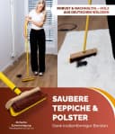 Fritze® Krallenbesen mit Stiel 30 cm - Abgewinkelte Borsten für Teppiche & Möbel Bild 4