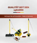 Fritze® Krallenbesen mit Stiel 30 cm - Abgewinkelte Borsten für Teppiche & Möbel Bild 5