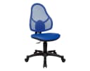 TOPSTAR Schreibtischstuhl Open Art Junior blau mit Muldensitz Bild 2