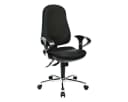 TOPSTAR Schreibtischstuhl Support Deluxe Schwarz mit Armlehnen Bild 2