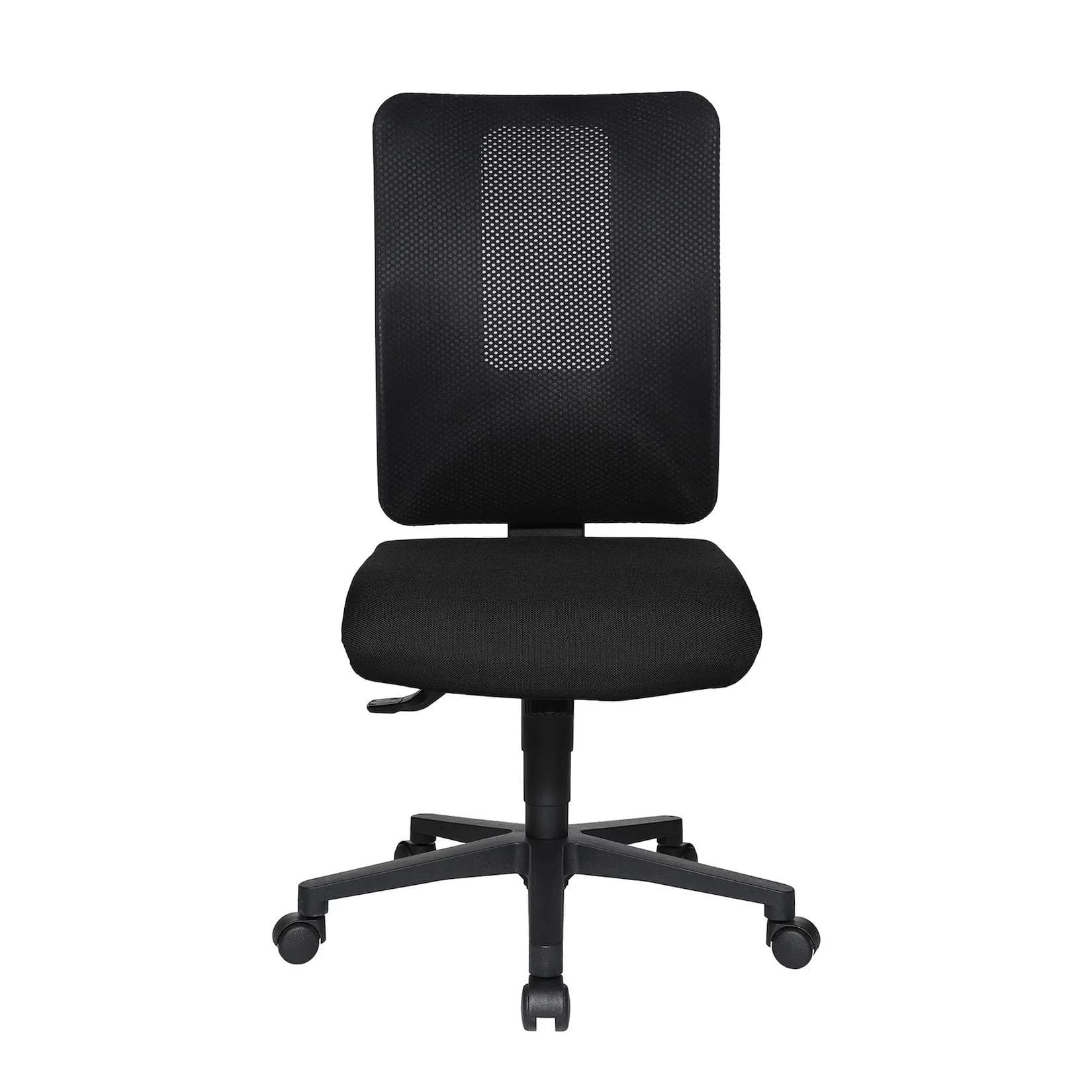 Topstar Profi Bürostuhl HJH WORK BASIC Stoff ohne Armlehnen Grau
