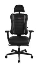 TOPSTAR Gaming-Stuhl SITNESS RS-PRO Schwarz/Rot Kunstleder 3-fach verstellbare Armlehnen Bild 4