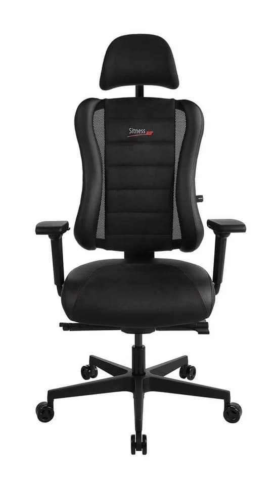 TOPSTAR Gaming-Stuhl SITNESS RS-PRO Schwarz/Rot Kunstleder 3-fach verstellbare Armlehnen - Bild 4