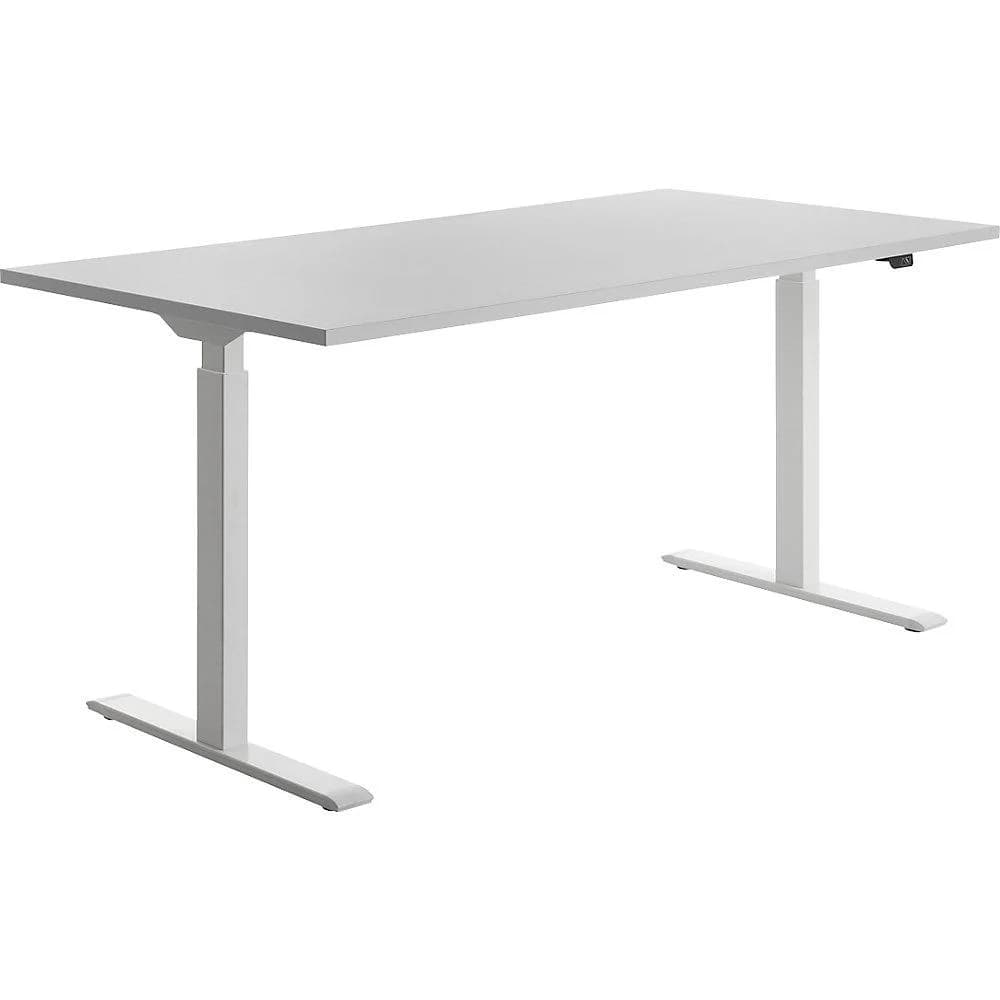 Topstar Schreibtisch elektrisch höhenverstellbar weiß