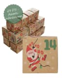 Online Pen DIY-Adventskalender mit 24 befüllbaren Geschenkboxen aus Kraftpapier Bild 2